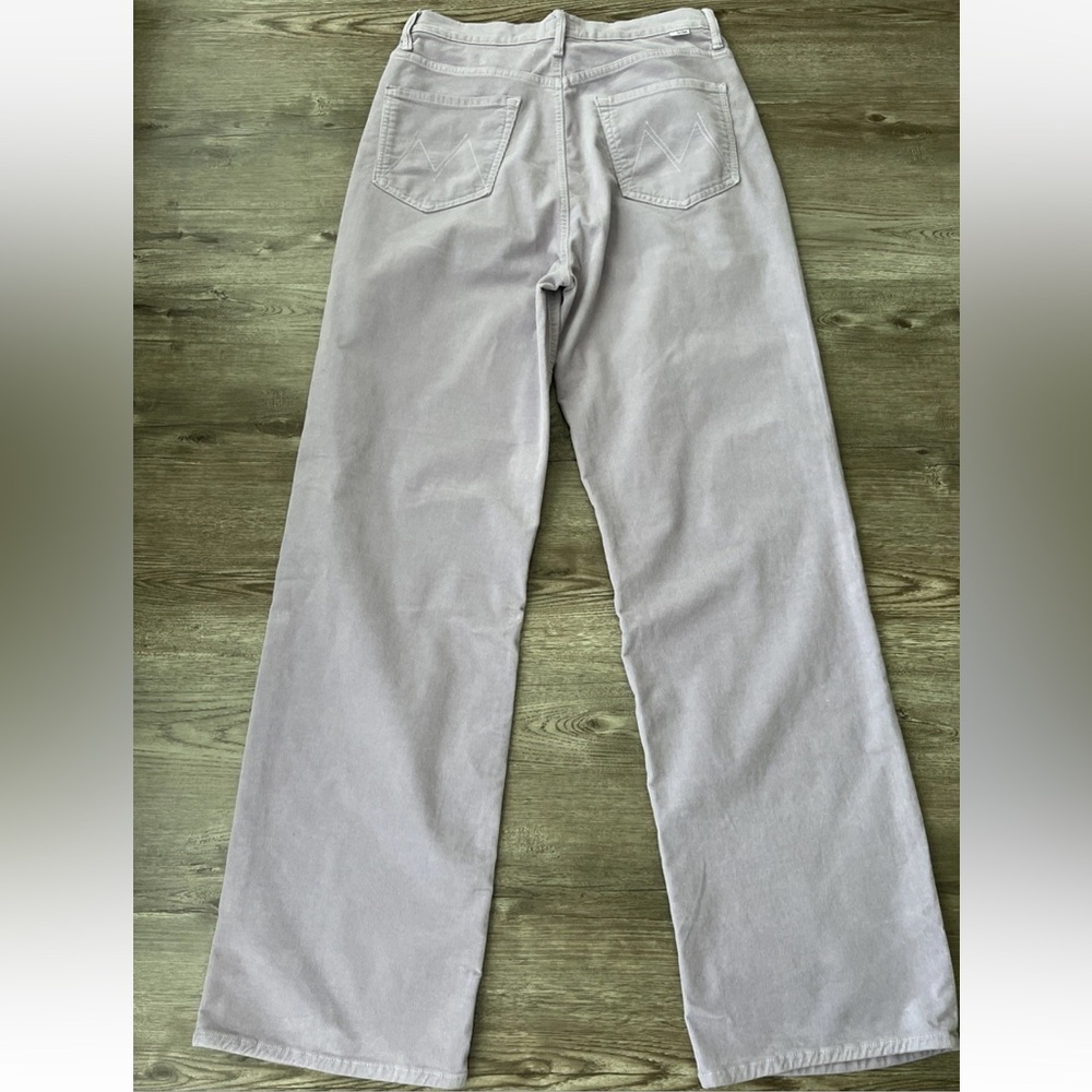 Mother Tunnel Vision Sneak Corduroy Straight Pant Hopscotch Womens 29 - Picture 11 of 16